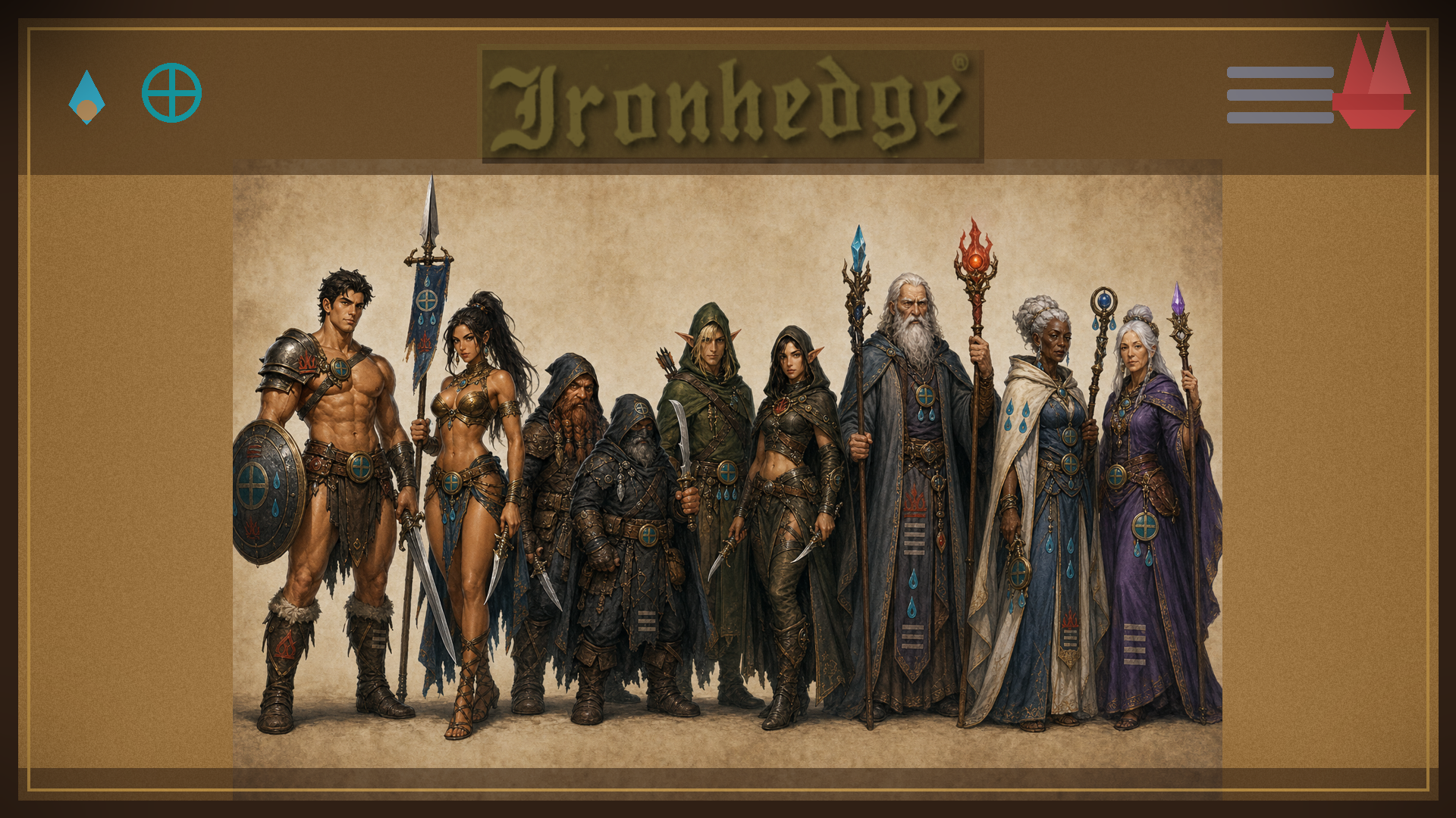 Ironhedge adventuring party